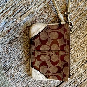 Coach wristlet